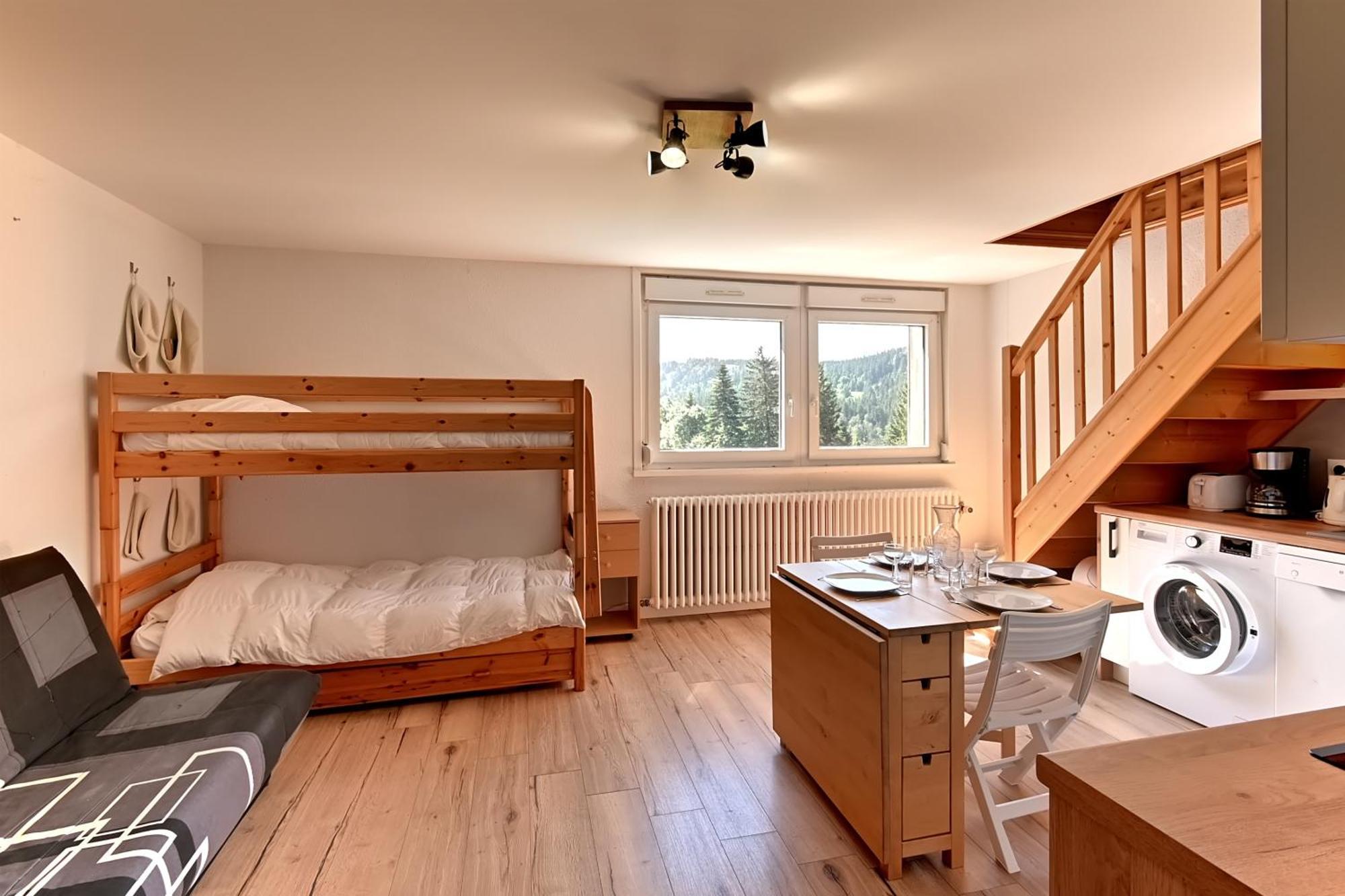 Apartmán Le Nid Des Vosges - Appt Vue Montagne Gérardmer Exteriér fotografie
